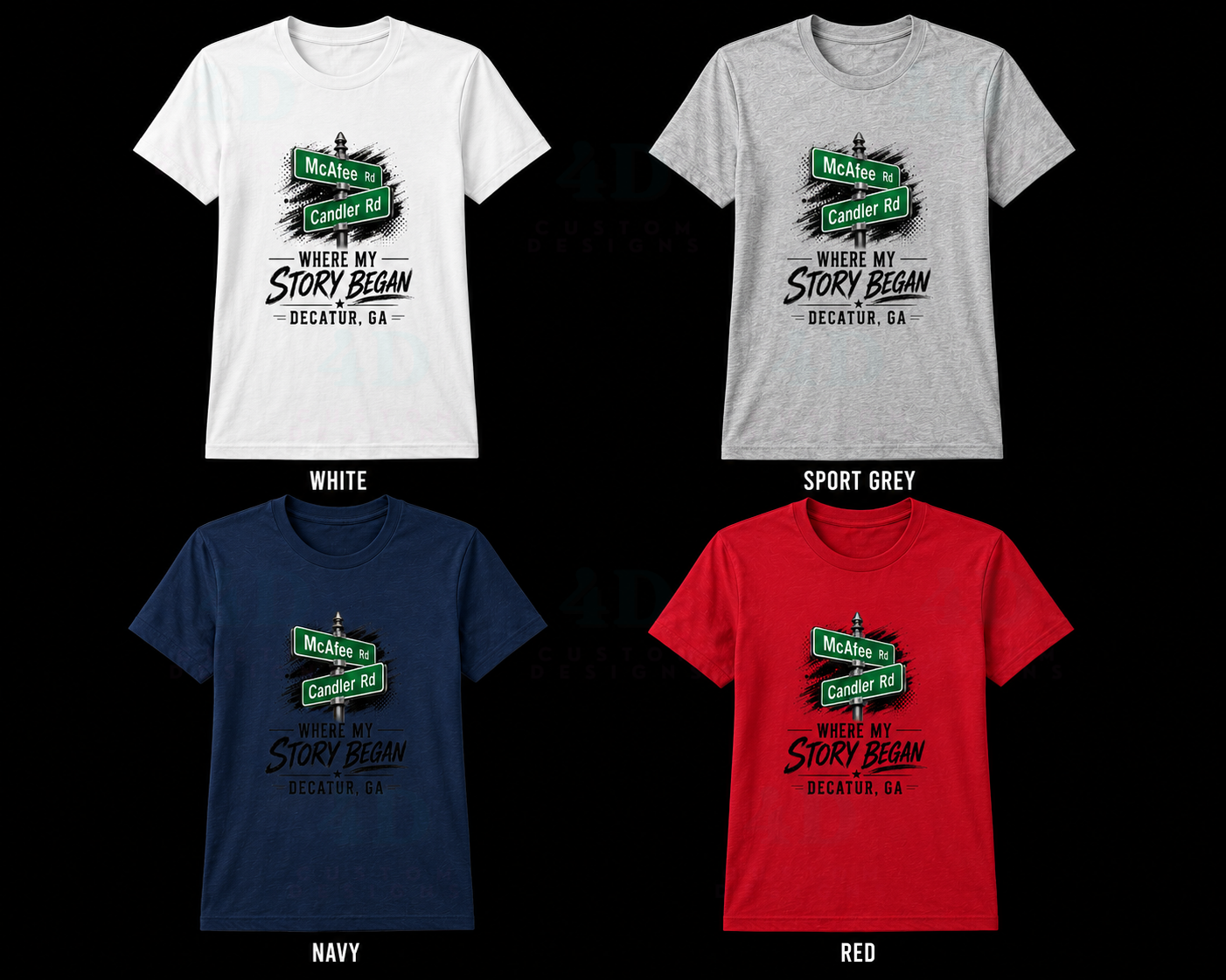 Street Sign Shirts