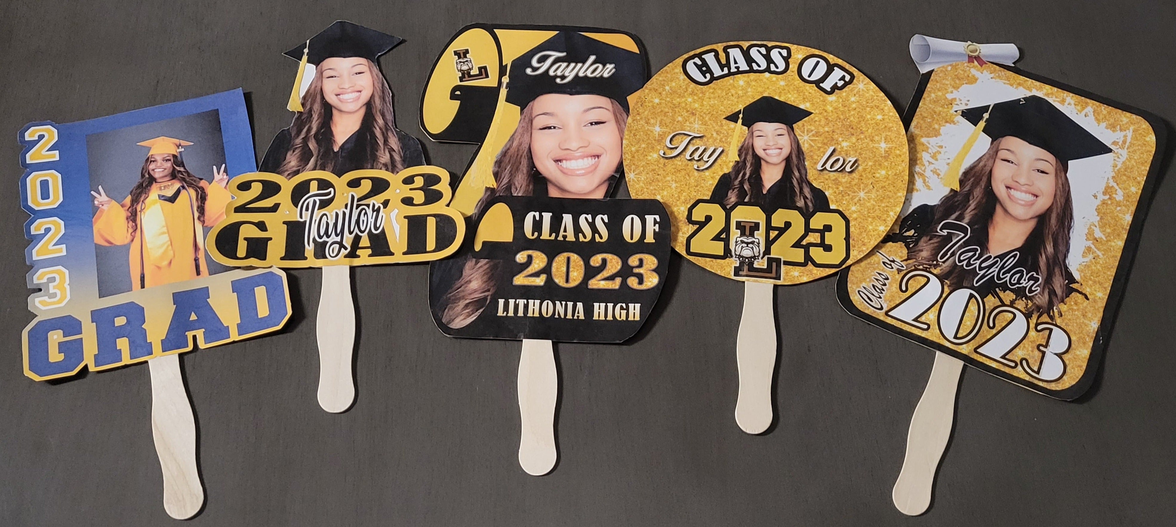 Graduation Fans – 4D Custom Designs, LLC