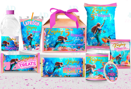 The Little Mermaid Party Favors