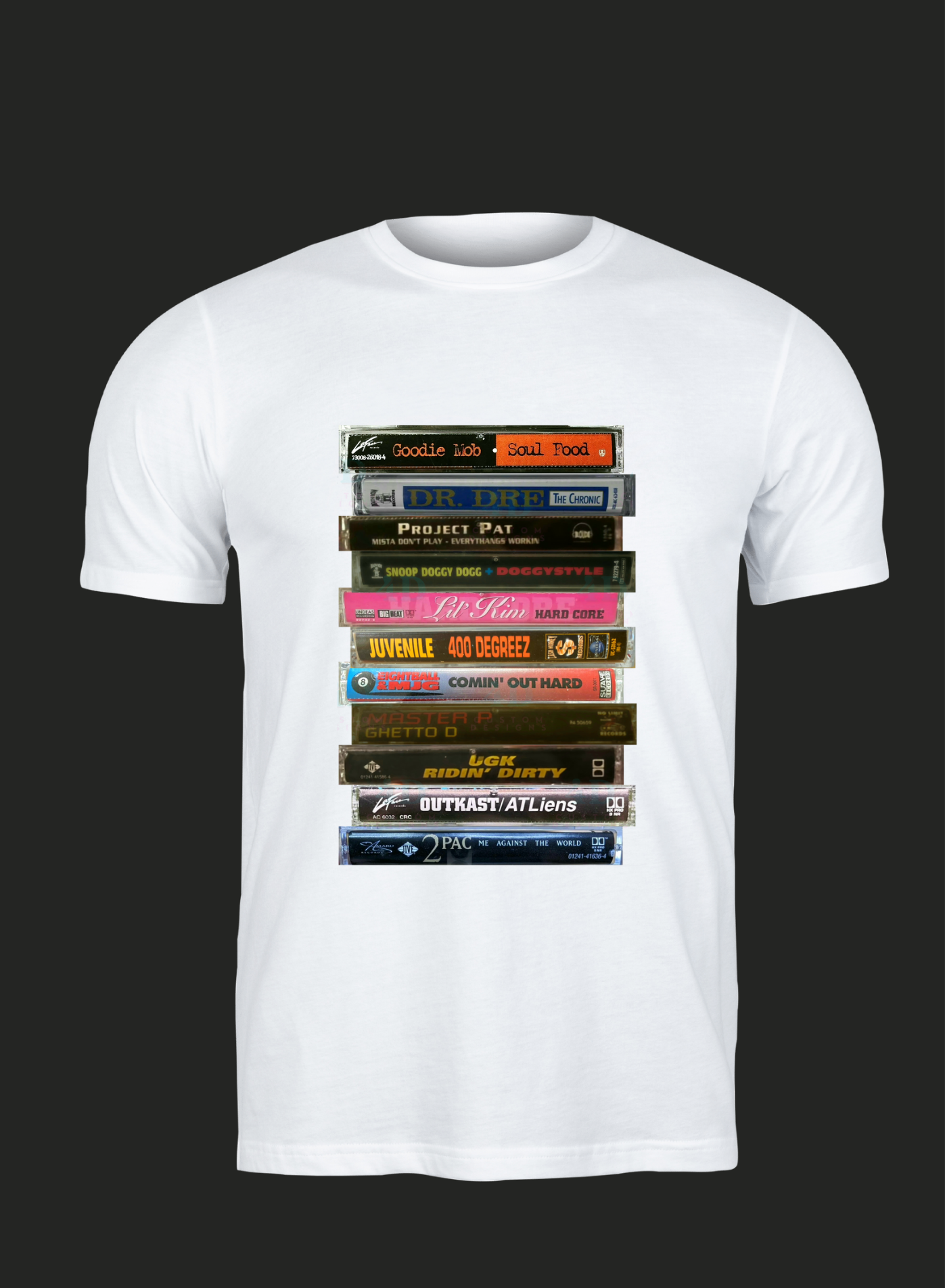 Hip Hop Cassette Tape Shirt