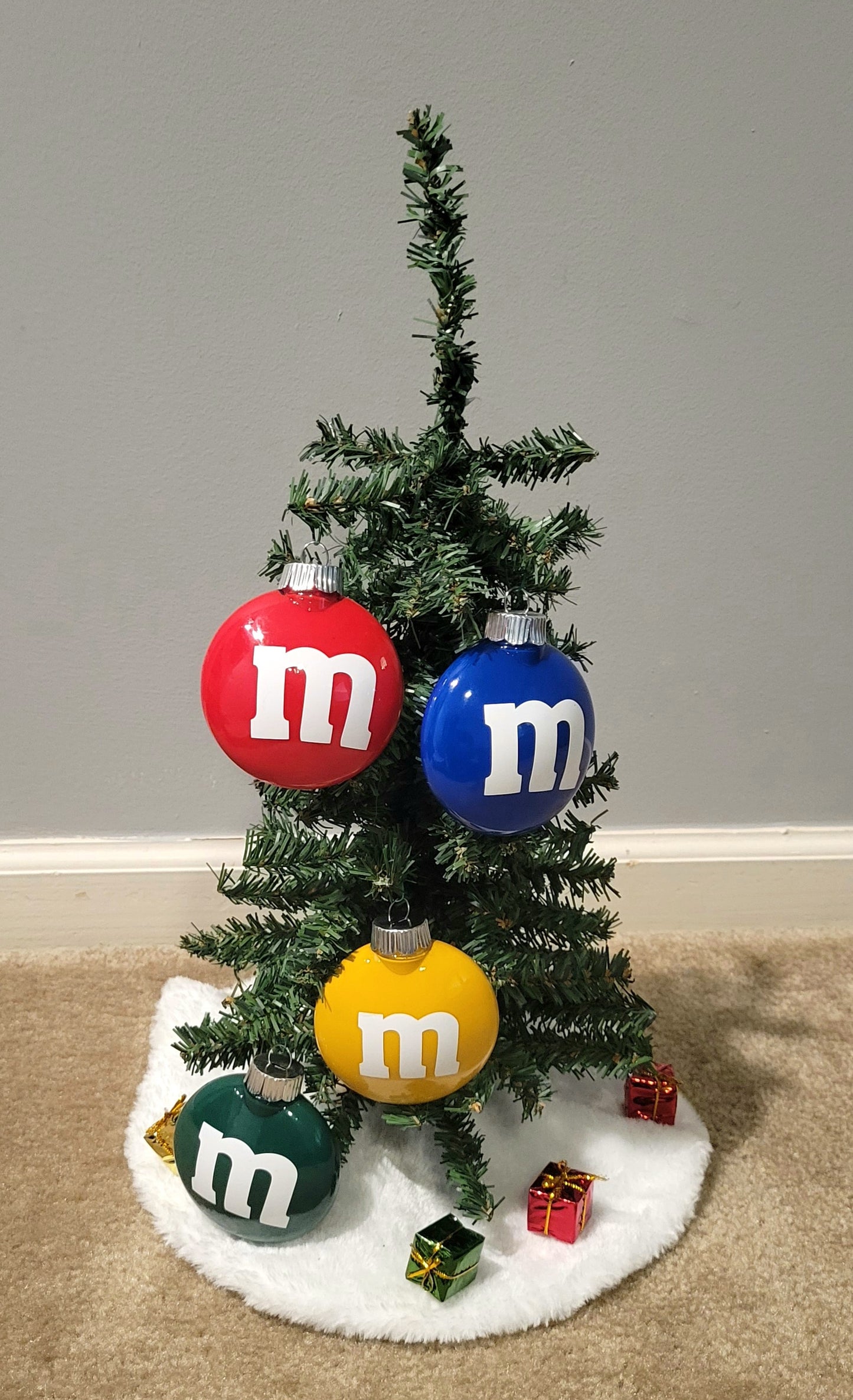 M&M's-Inspired Ornaments