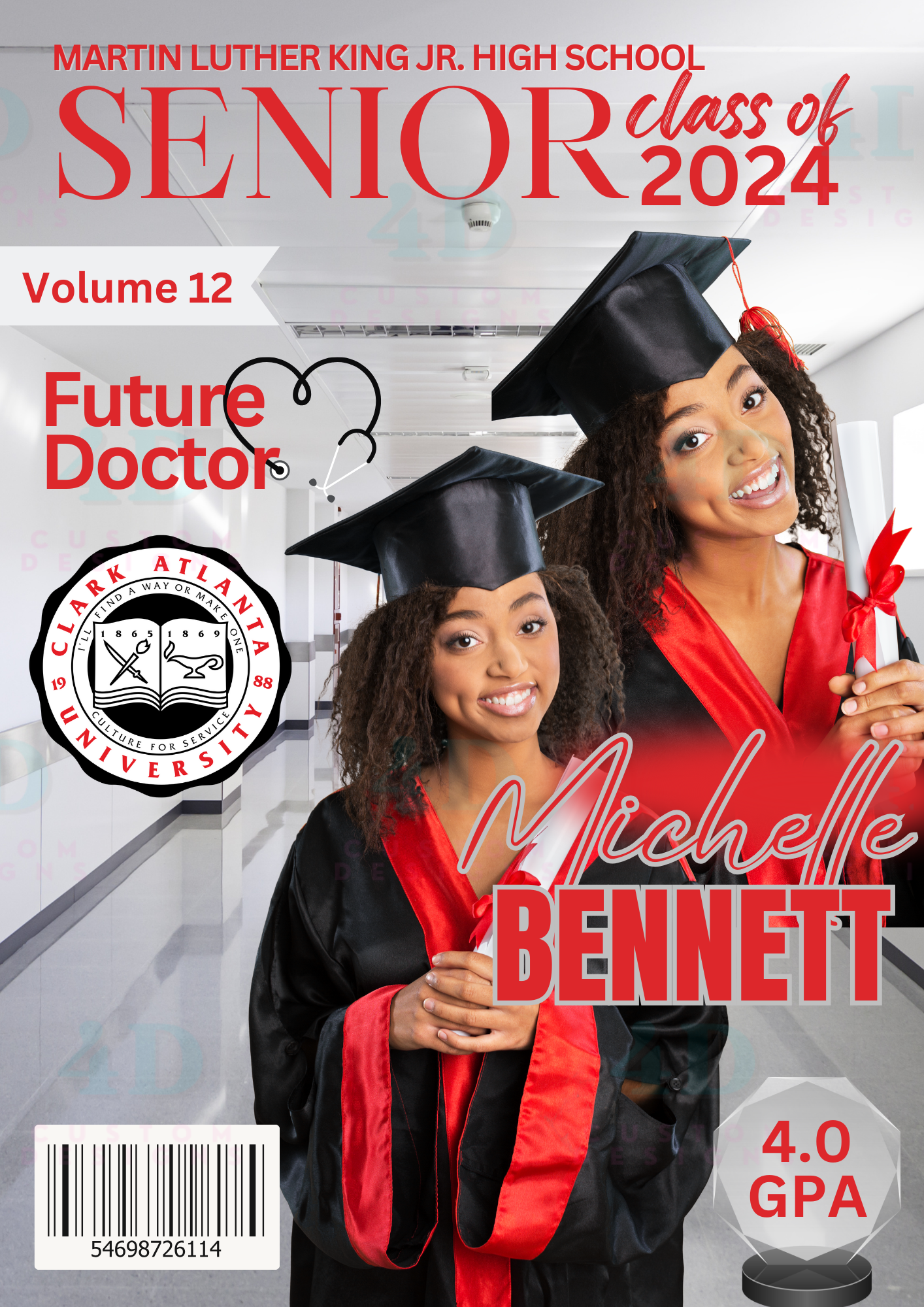 Graduation Magazine Cover