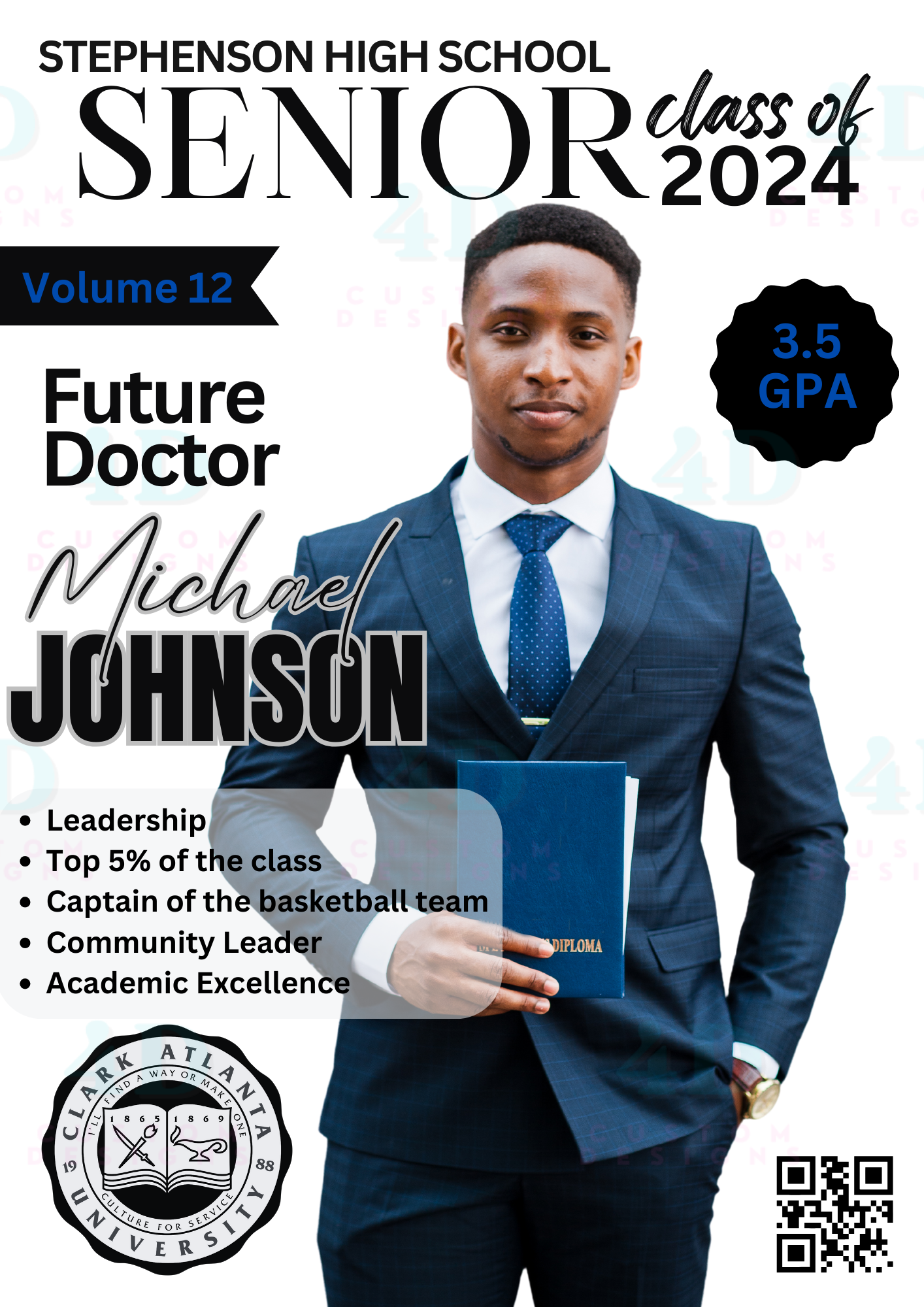 Graduation Magazine Cover