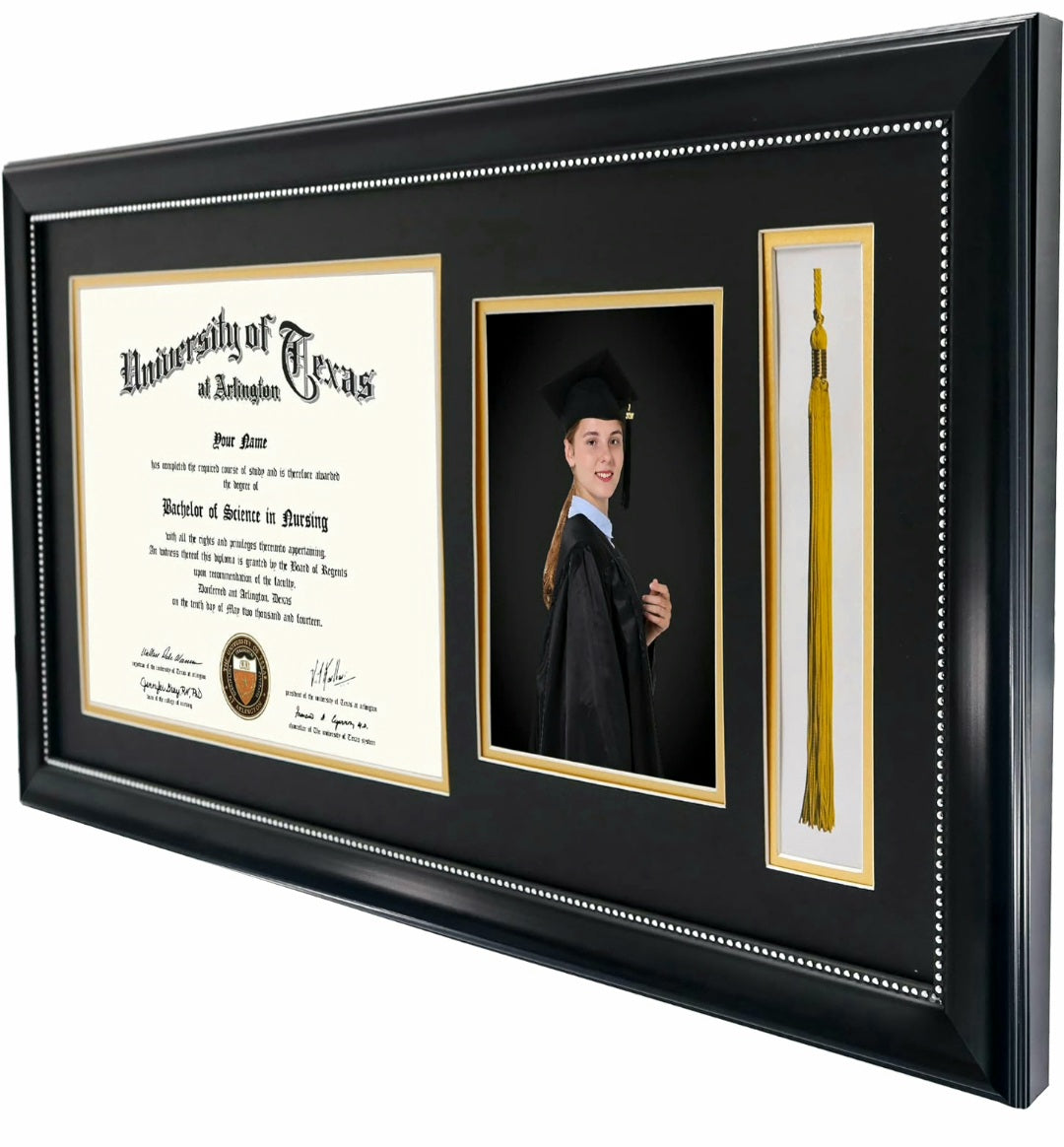 Diploma Frame with Tassel Holder