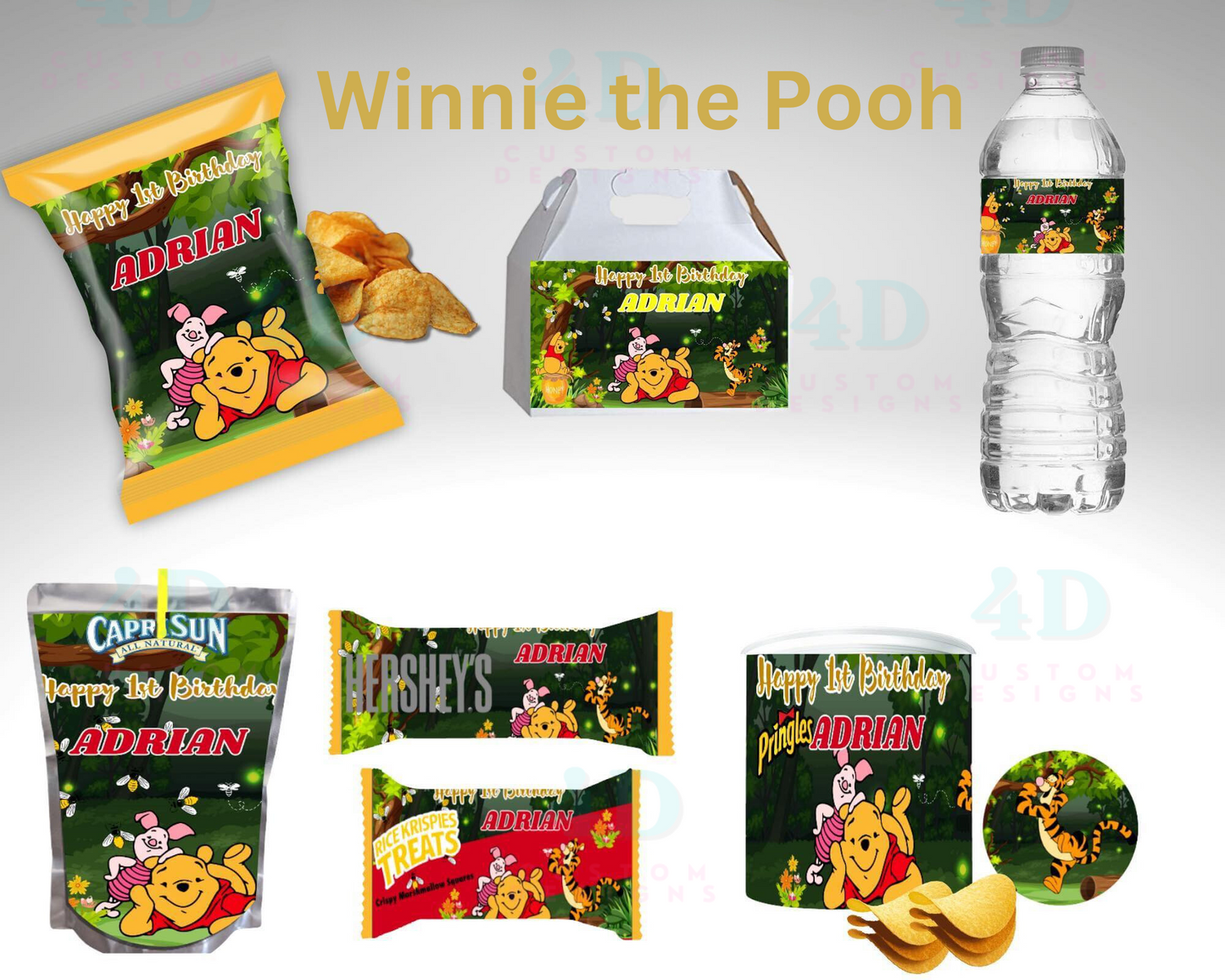 Winnie the Pooh Party Favors