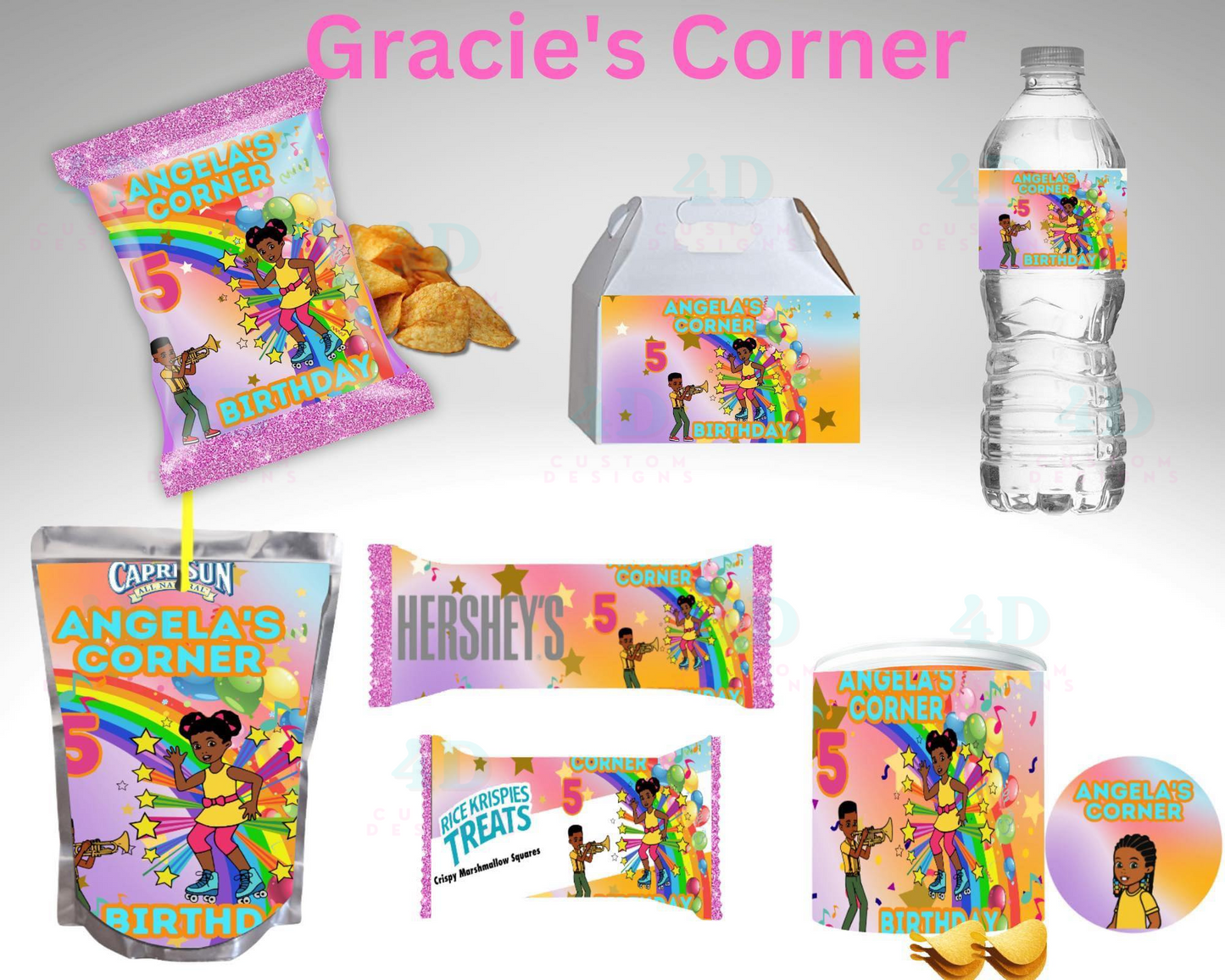 Gracie's Corner Party Favors