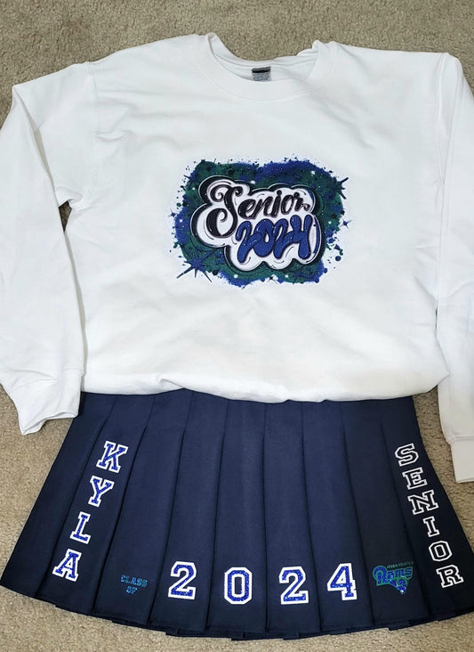 Graduation Skirt Set