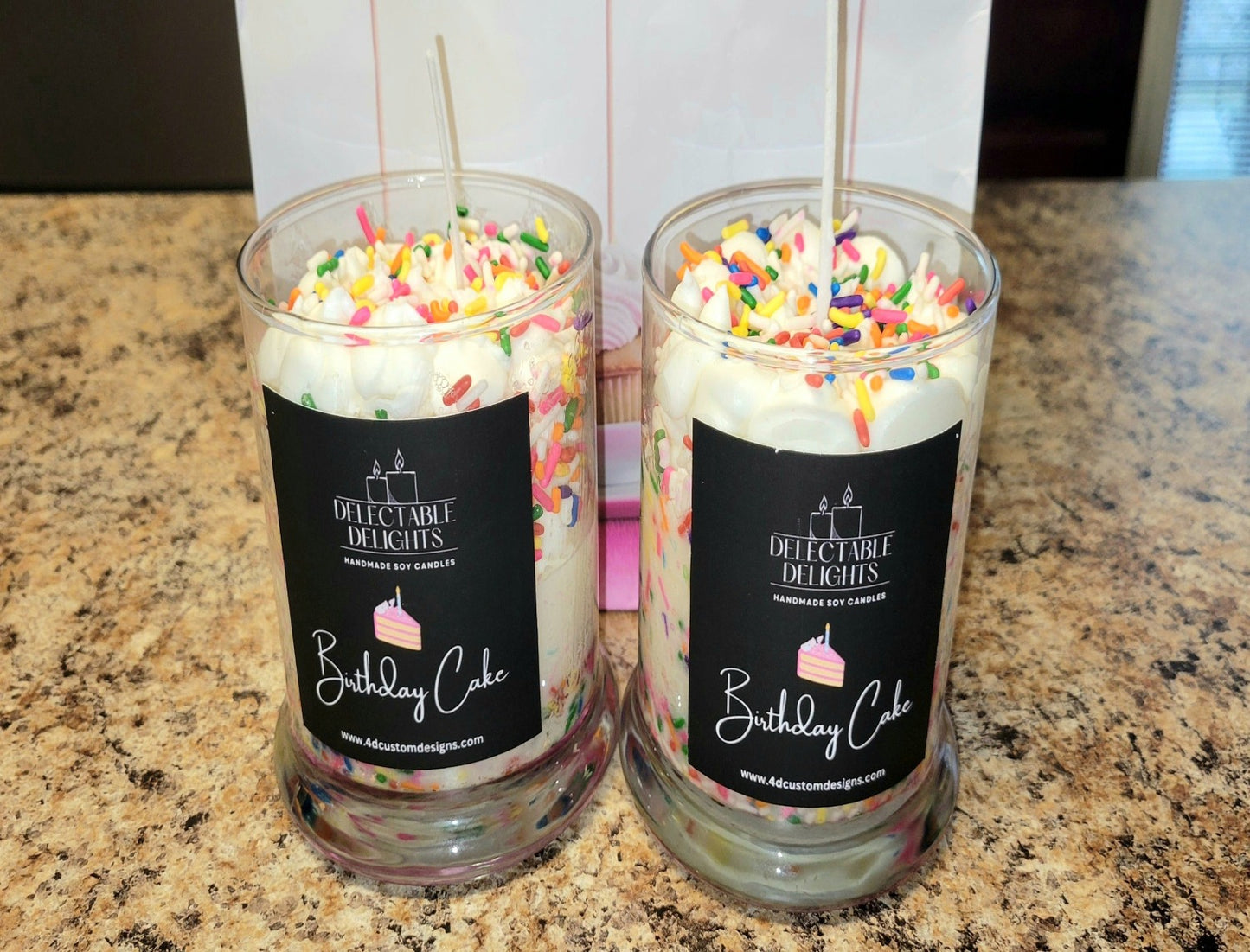 Delectable Delights - Birthday Cake Candle