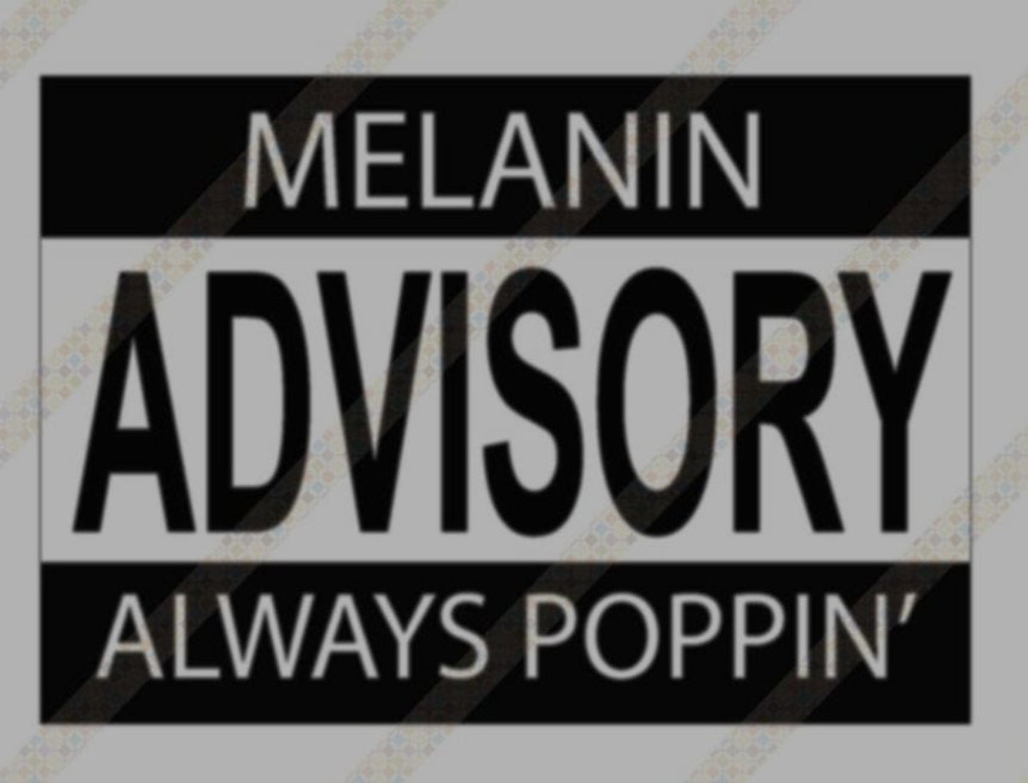 Aviso de melanina